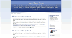 Desktop Screenshot of newsaboutcongo.com